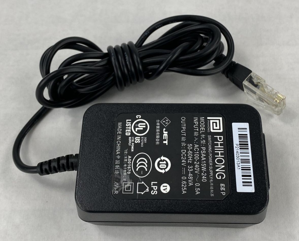 Phihong PSAA15W-240 24V 0.625A 15W Power Supply Lot of 3