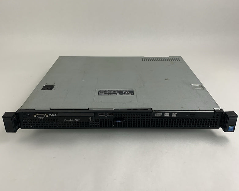 Dell PowerEdge R220 Server 1x Intel i3-1220v3 3.1 GHz 16 GB Ram No HDD No OS