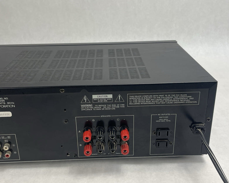 Yamaha RX-395 Natural Sound Stereo AM/FM Receiver Tested