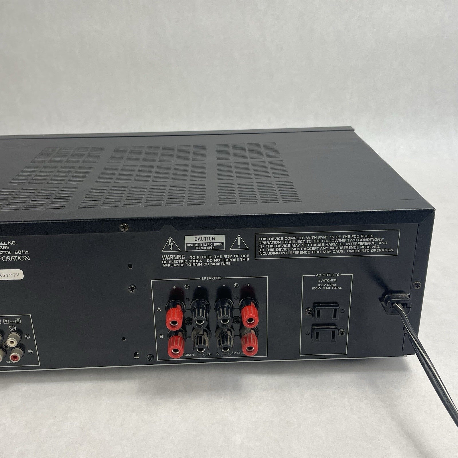 Yamaha RX-395 Natural Sound Stereo AM/FM Receiver Tested3