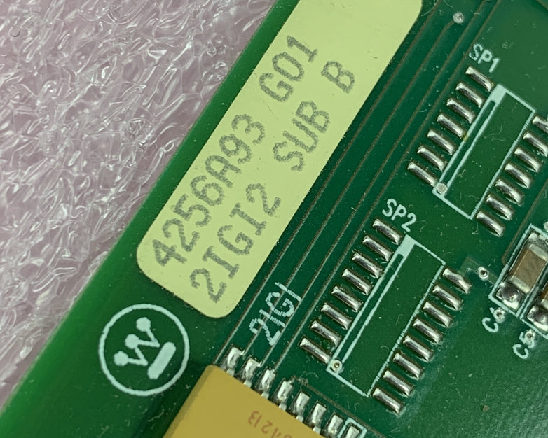 Lot of 4 WESTINGHOUSE 4256A93G01 2IGI3 SUB C