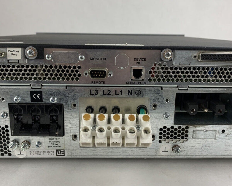 AE Advanced Energy Pinnacle MDX 3152418-207 B Power Supply 480Y/277 V 28 A 3P