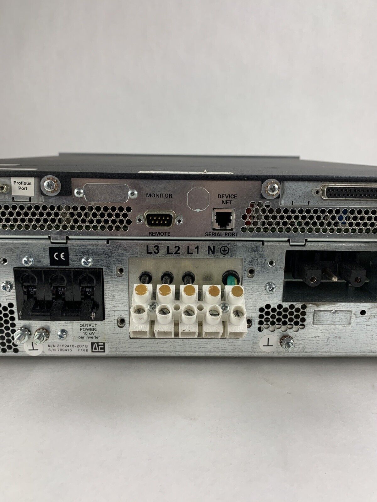 AE Advanced Energy Pinnacle MDX 3152418-207 B Power Supply 480Y/277 V 28 A 3P