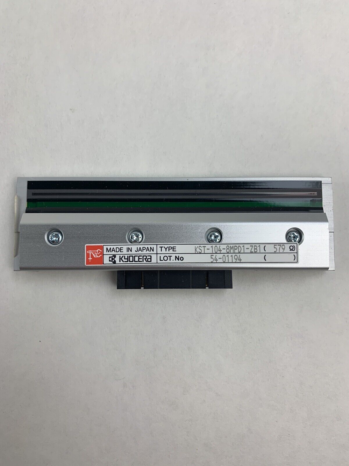 Kyocera KST-104-8MPD1-ZB1 Printhead For Zebra 44000M Untested