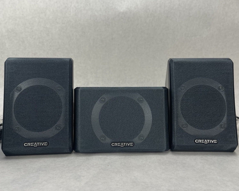 Creative Labs Inspire T3000 2.1 Channel Gaming PC Speakers Untested