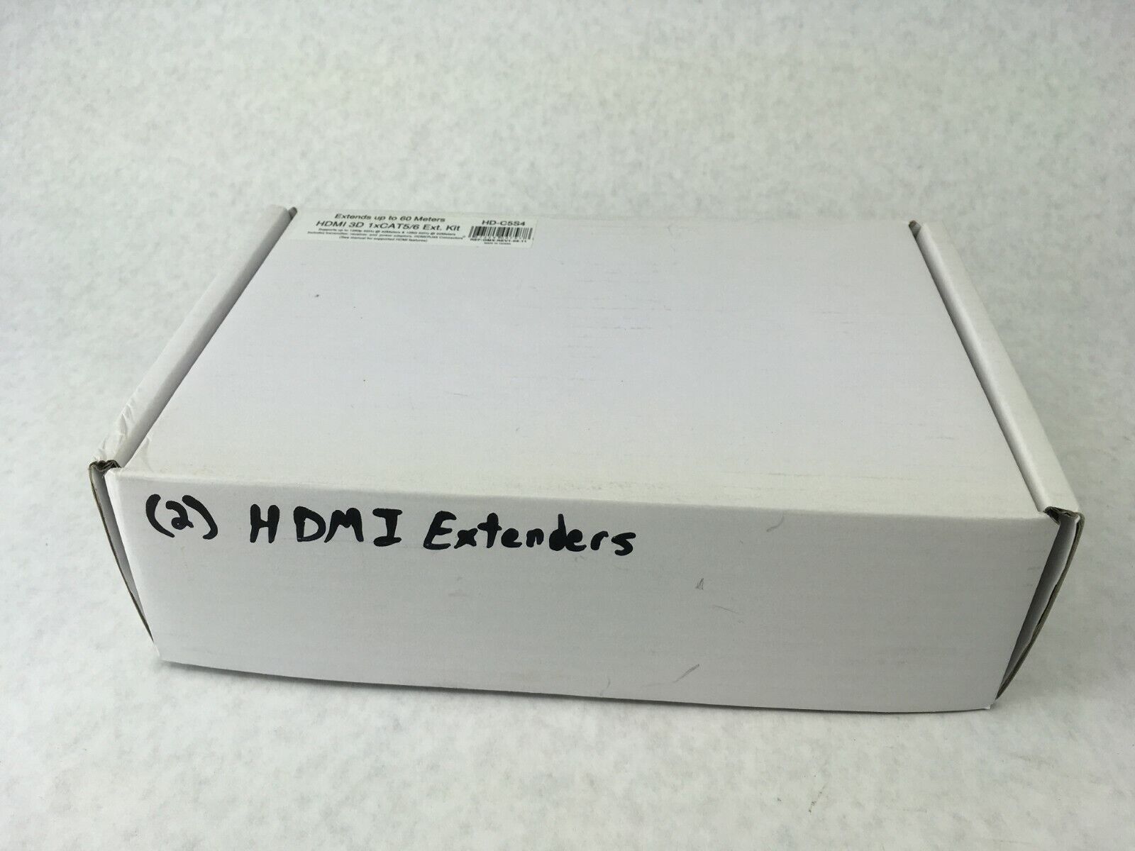 HDAV HD-C5S4 HDMI Audio Single Extender Over CAT5 UTP HD 3D 1080p (Lot of 2)