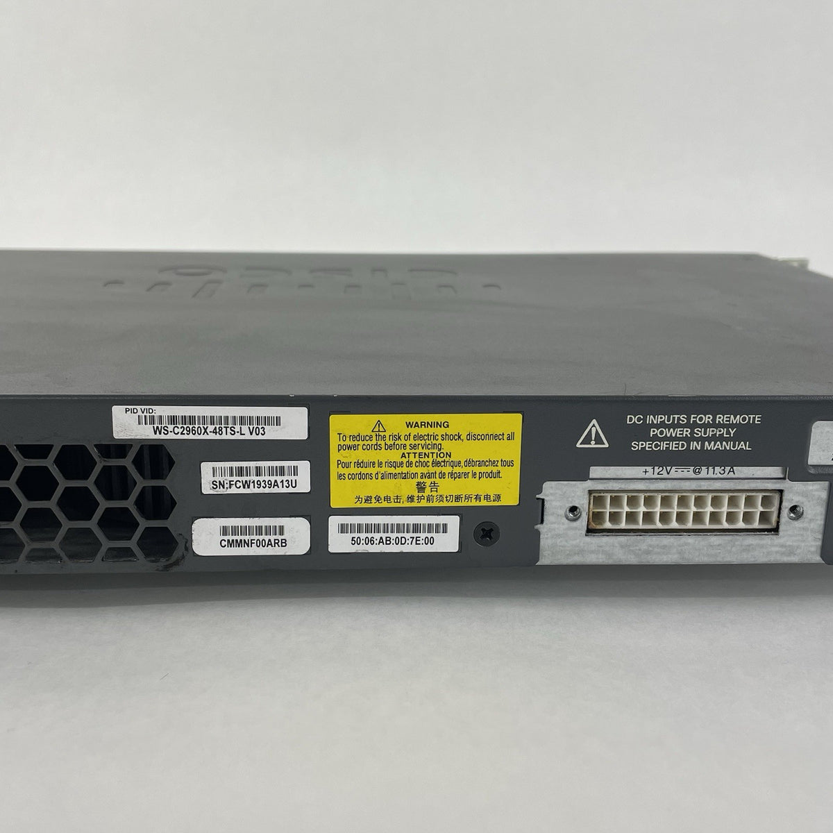 Cisco Catalyst WS-C2960X-48TS-L 48 Port Gigabit Switch V03 - Tested8
