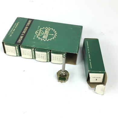 Clarostat 53C1-500 S Taper 2 Watt Molded Carbon 325-195 (Lot of 5)
