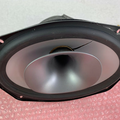Wake Tower Speaker 200 Watts Matte Silver Polypropylene BROKEN CONE - Black