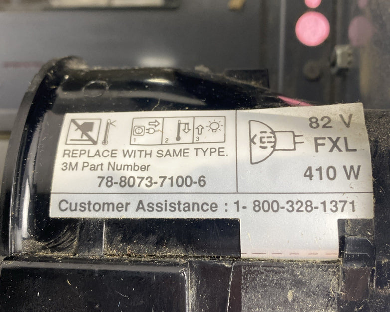 3M 9000JAC 9200 Overhead Projector Tested