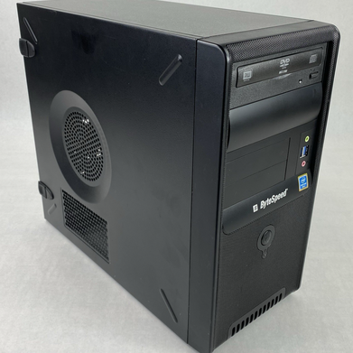 ByteSpeed H310M ATX Mid Tower Computer Case with 350W Power Supply
