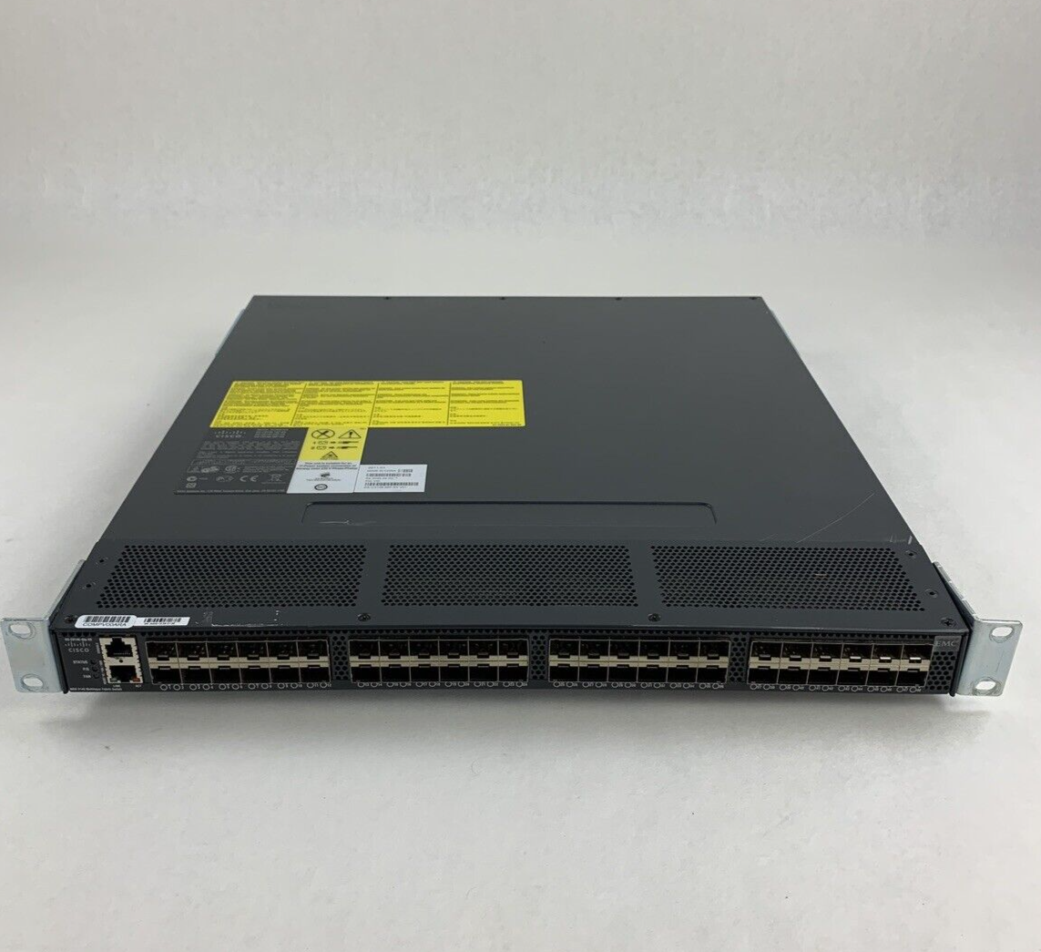 Cisco DS-C9148-K9 V01 48-Ports 16G  1U Multilayer Fabric Switch Tested Reset