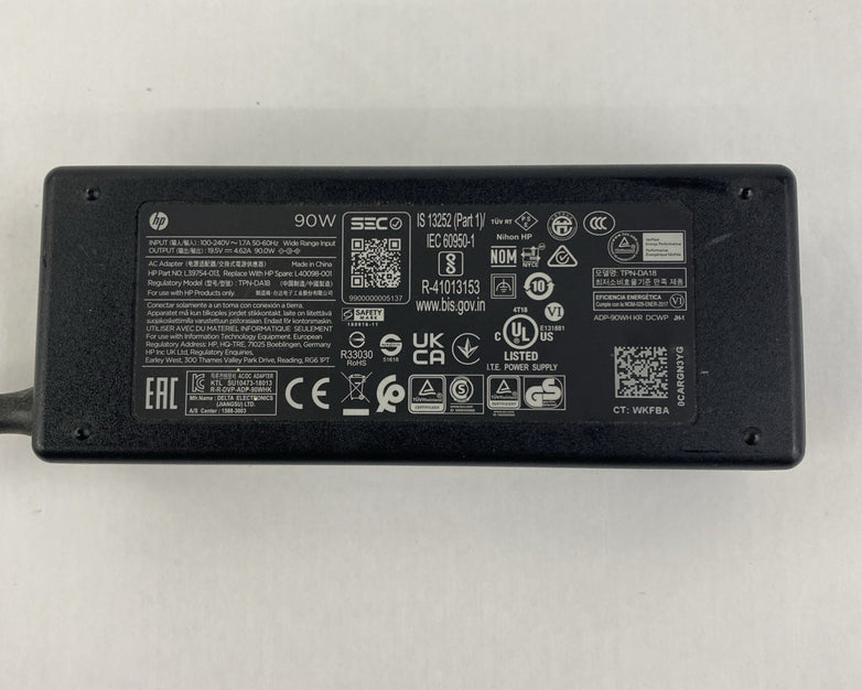 HP TPN-DA18 90W 19.5V 4.62A 7.4mm Barrel AC Adapter - Lot of 6 No Power Cord