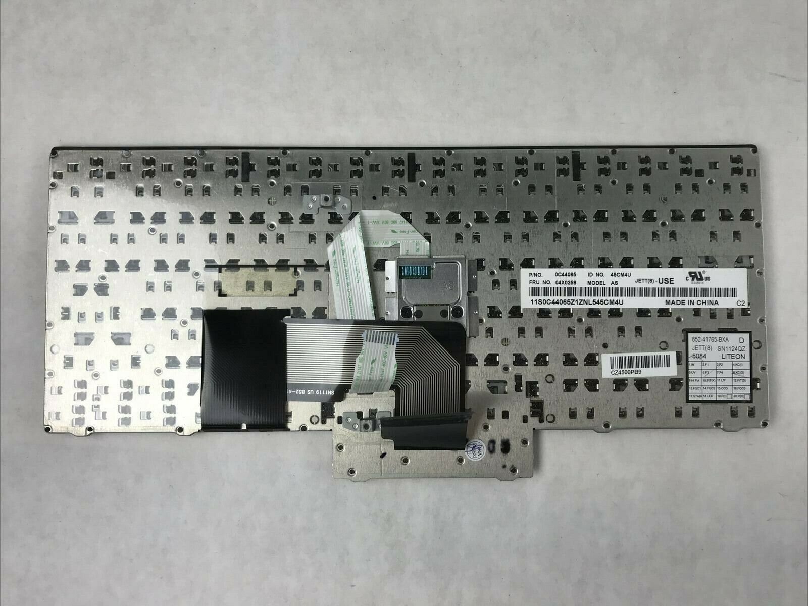 Lenovo Chromebook ThinkPad OC44065 Keyboard 04X0258