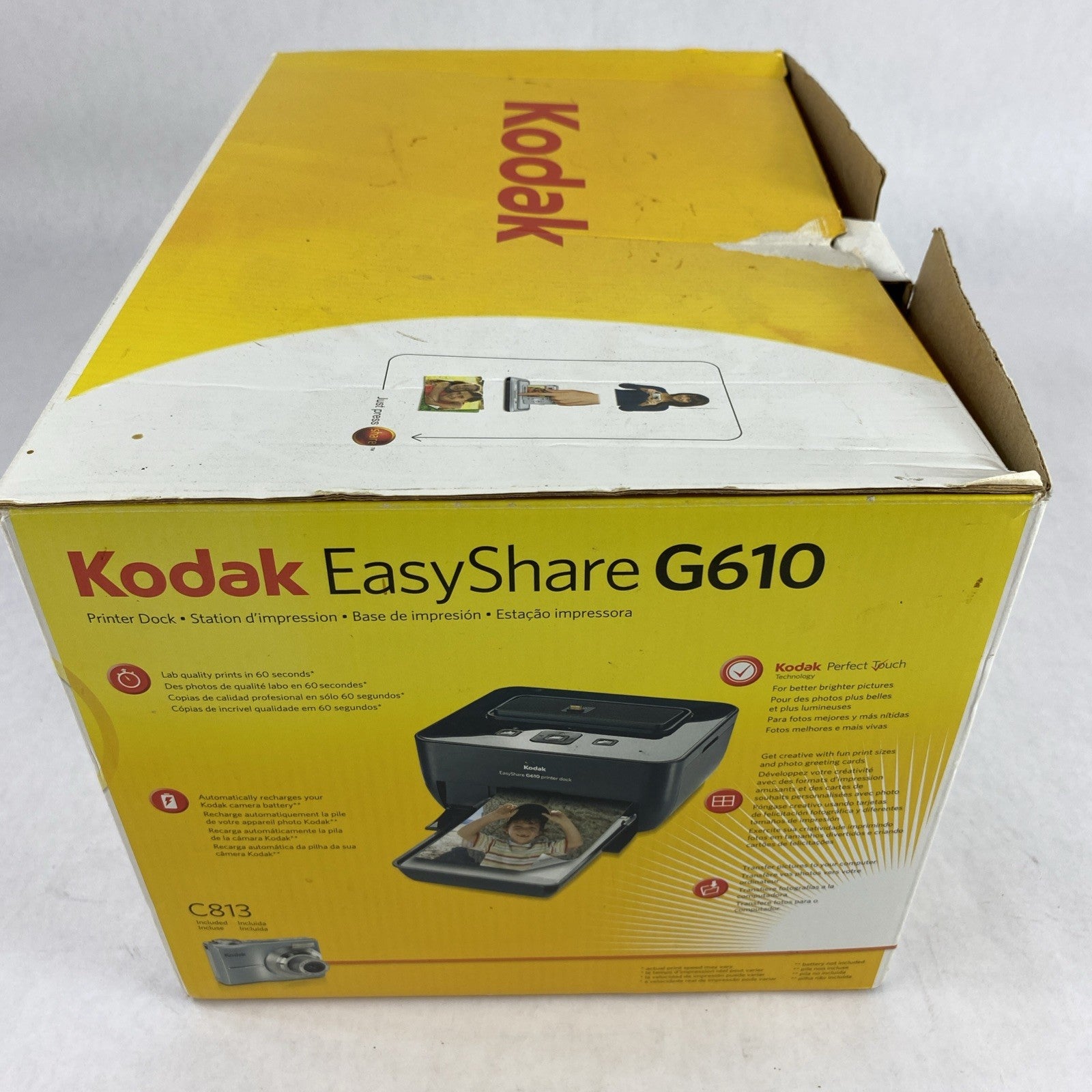 Kodak EasyShare G610 Digital Photo Printer Dock - No Camera4