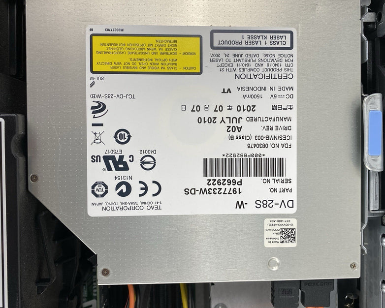 Dell OptiPlex 780 SFF Intel Core 2 Duo E7500 2.93GHz 2GB RAM No HDD No OS