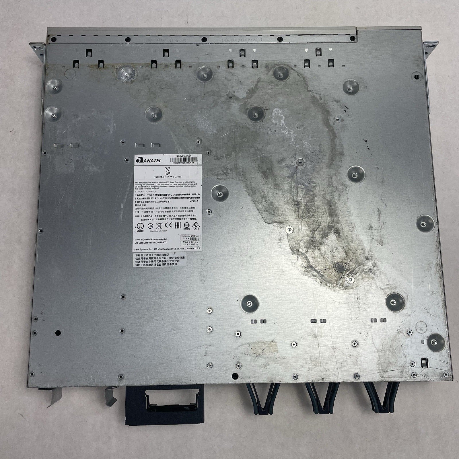 Cisco Catalyst C3850-12XS-S V02 12 Port 10GB SFP+ Fiber Tested & Reset13