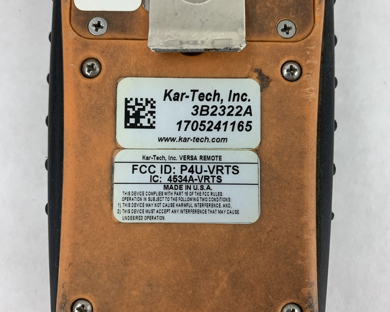 Kar-Tech P4u-VRTS 3B2322A Wireless Versa Remote Control 16 Buttons