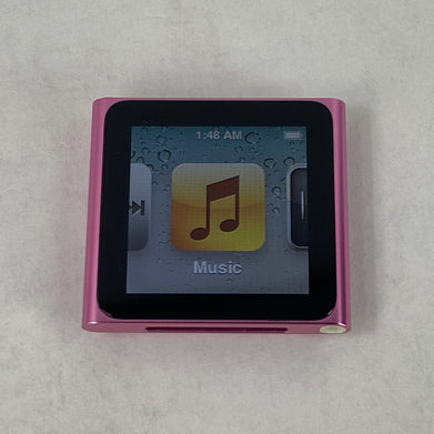 Apple iPod Nano 6th Generation A1366 8GB Pink Version 1.2