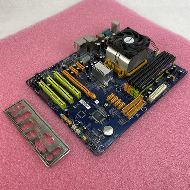 Biostar TF560 A2+ Motherboard AMD Athlon 64 x2 2.21GHz 4GB RAM w/ Shield