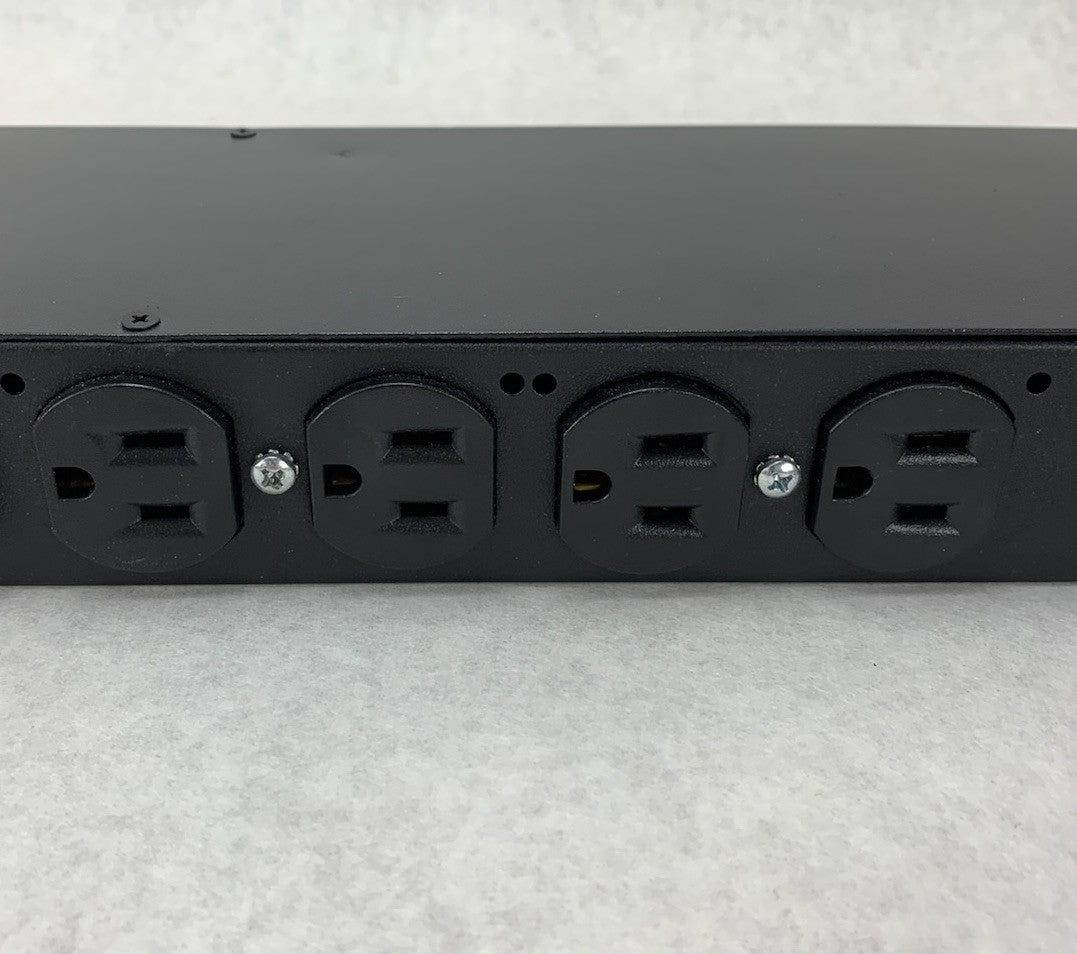 APC SurgeArrest Rackmount NET9RMBLK 120V 15A Power Distribution Unit - Tested7