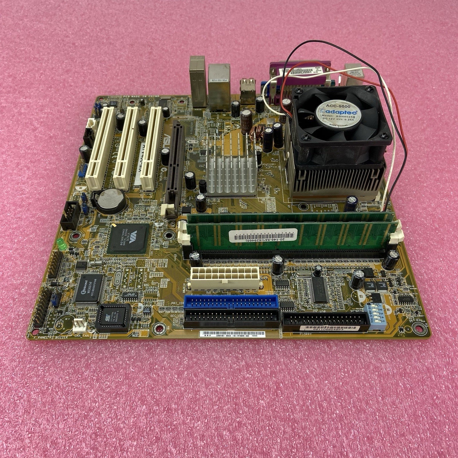 ASUS A7V400-MX Motherboard AMD Athlon 1.35GHz 1GB RAM No IO Shield2