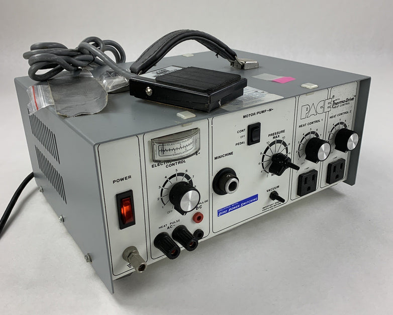 Pace Inc. 7008-0127-02 Dual Path Solder Extractor w/ Foot Pedal Power Tested