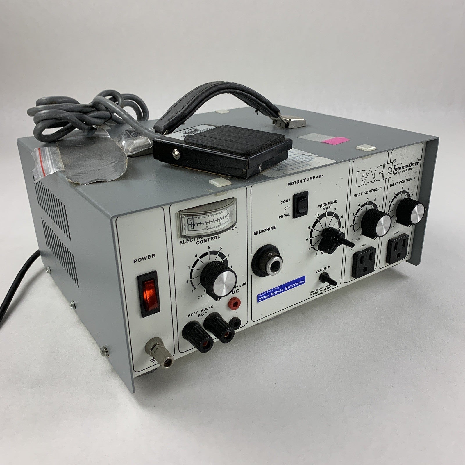 Pace Inc. 7008-0127-02 Dual Path Solder Extractor w/ Foot Pedal Power Tested