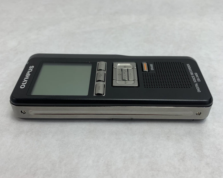 Olympus DS-3400 Digital Voice Recorder w/ Sleeve - Tested