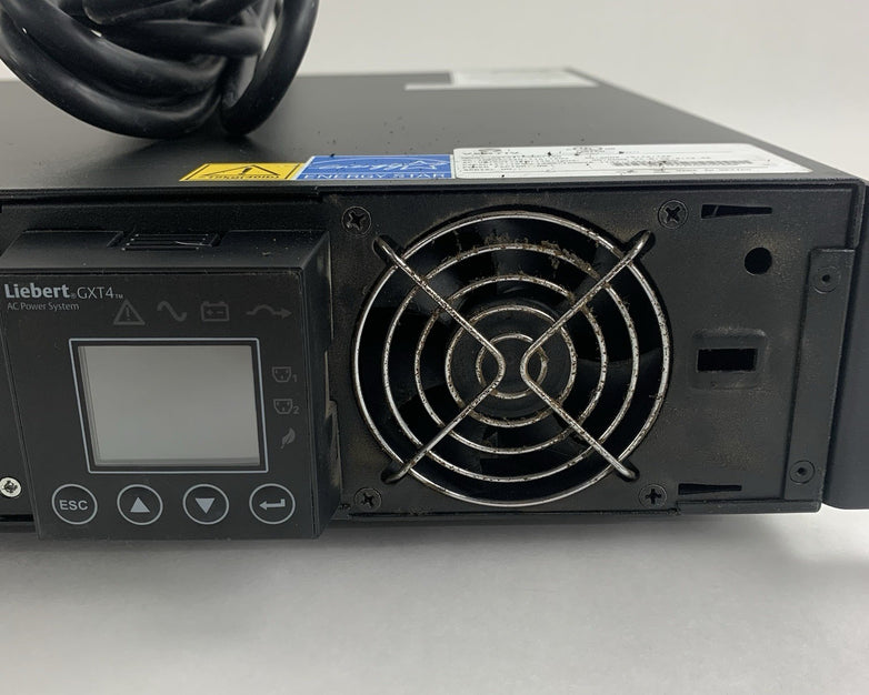 Liebert Vertiv GXT4-1500RT120 GXT4 1500VA Tested No Battery w/ IS-UNITY-DP
