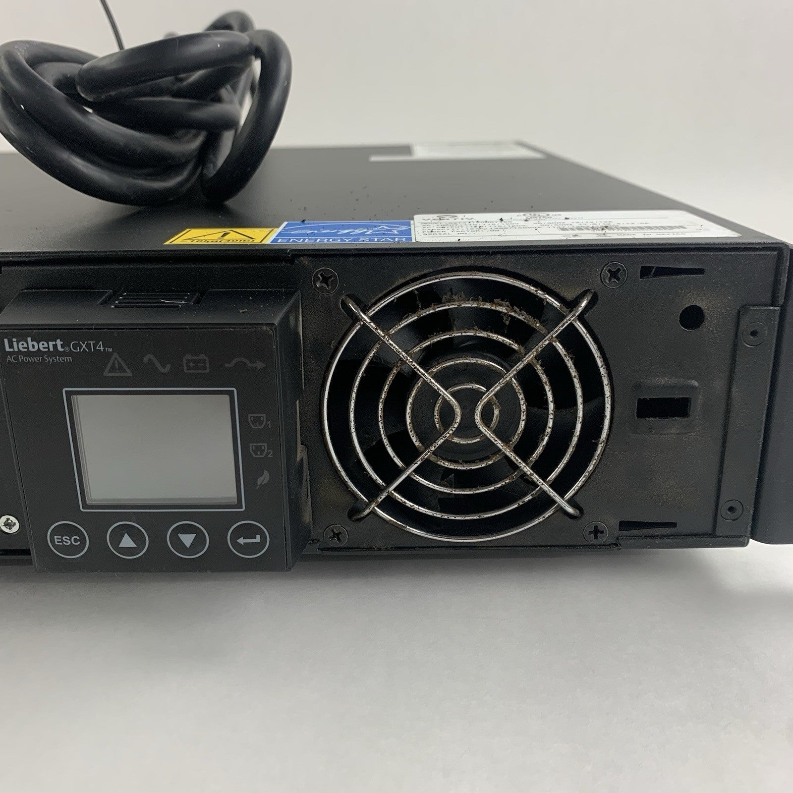 Liebert Vertiv GXT4-1500RT120 GXT4 1500VA Tested No Battery w/ IS-UNITY-DP12