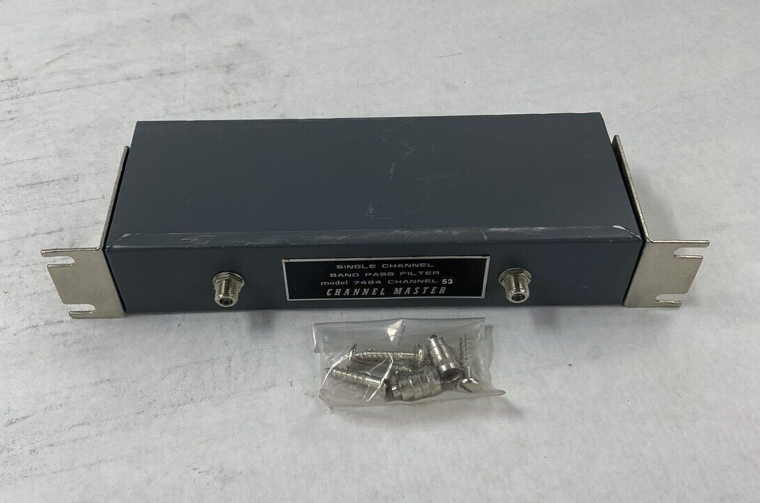 Channel Master MATV Systems Model 7494 Band Pass Filter UHF Band Channel 53