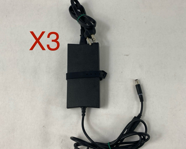 Dell LA130PM190 130W AC Adapter with Power Cord Mix Lot of 3 W/ DA130PE1-00