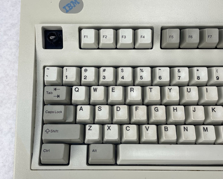 1995 IBM Model M Clicky Mechanical Keyboard 92G7453 Parts Broken Spacebar