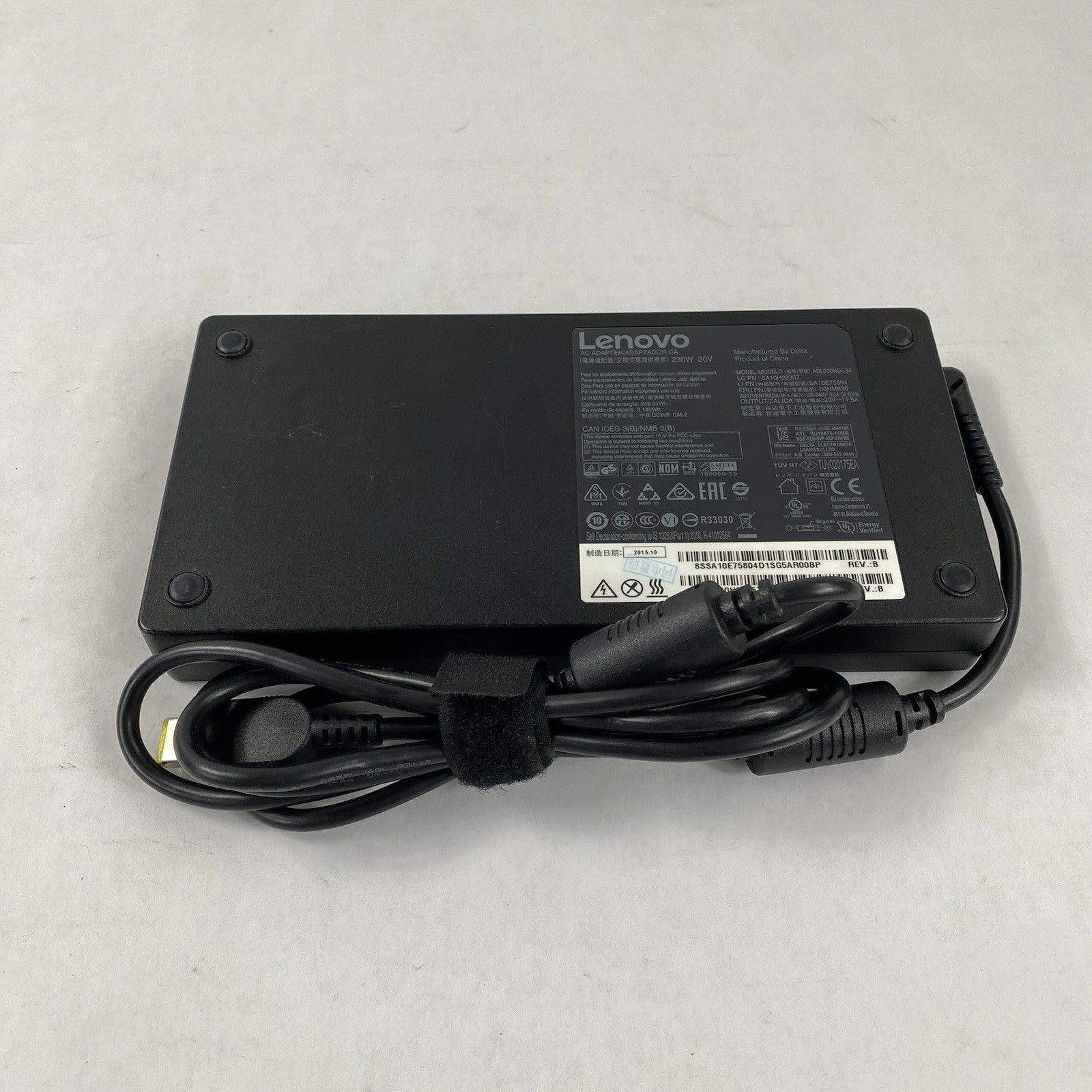 Lenovo ADL230NDC3A 20V 11.5A 230W AC Adapter (Lot of 2)