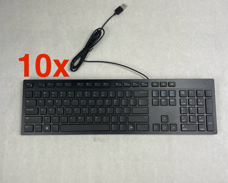 Dell KB216-BK-US Keyboard Lot Of 10