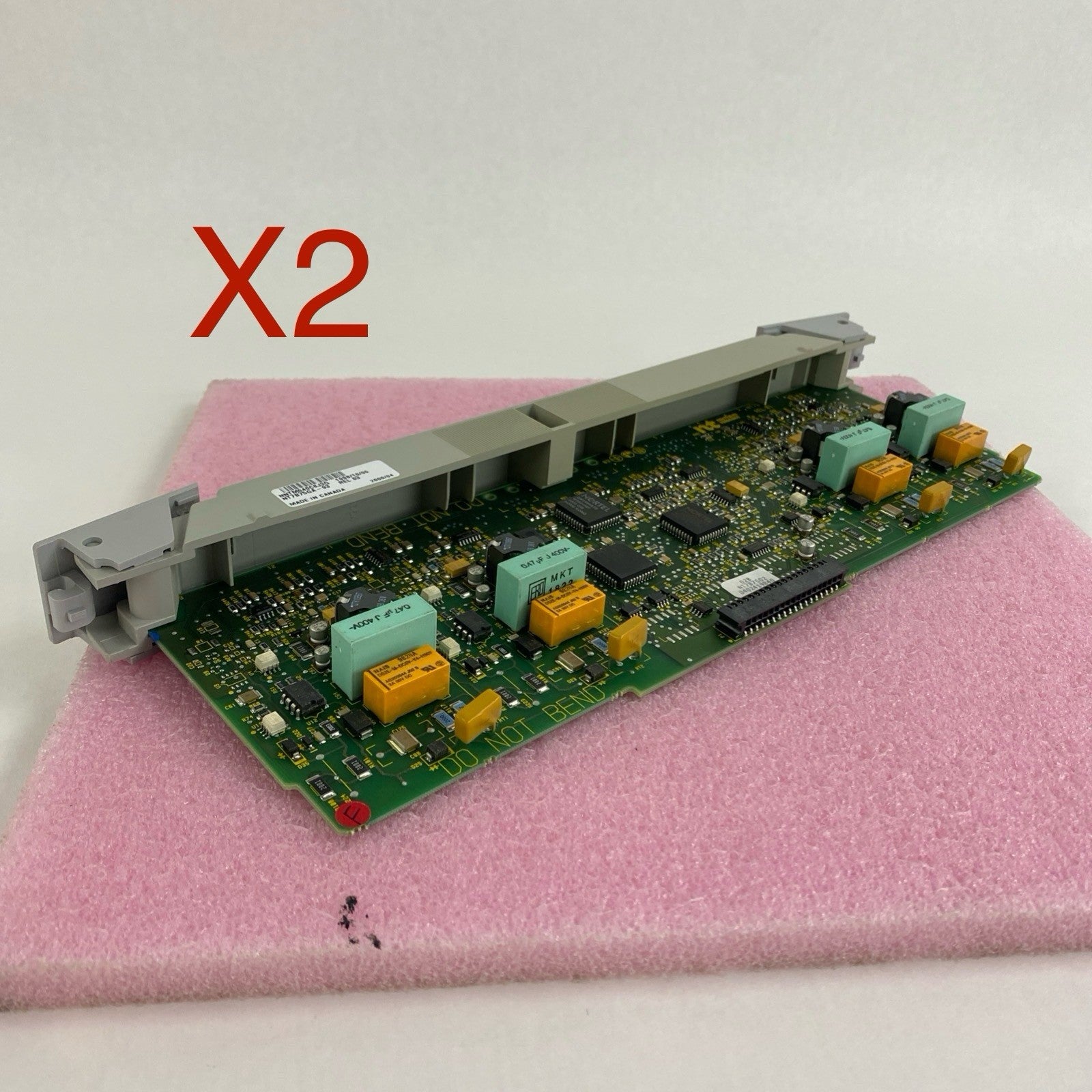 Nortel NNTM040EJ0XA NT7B75GA-93 Trunk Card Lot of 2 w/ NNTM040C8J3Q0