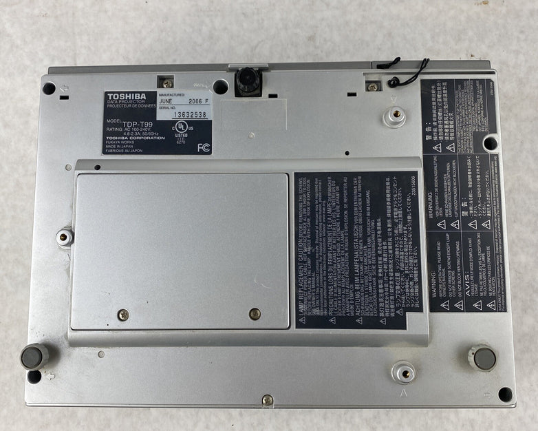 Toshiba TDP-T99 DLP Data Projector ONLY No Accessories No Remote No Case