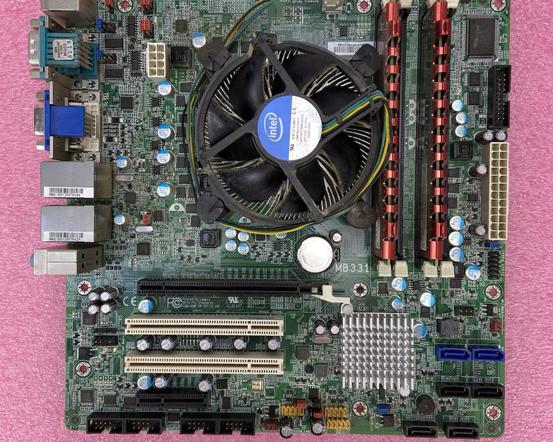 Intel MB331 Motherboard Intel Core i7-3770 3.4GHz 4GB RAM w/IO