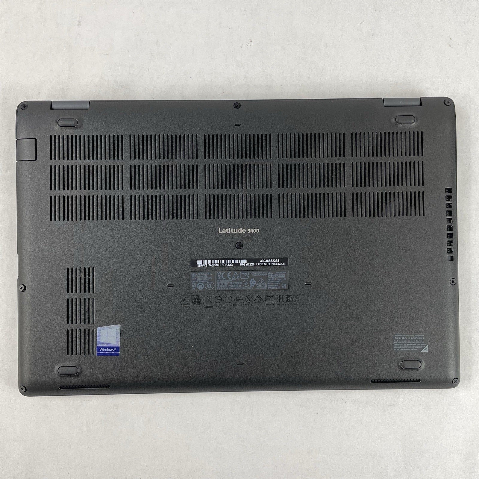 Dell Latitude 5400 14" i7-8665U 1.90 GHz 8 GB RAM No SSD/OS/AC15