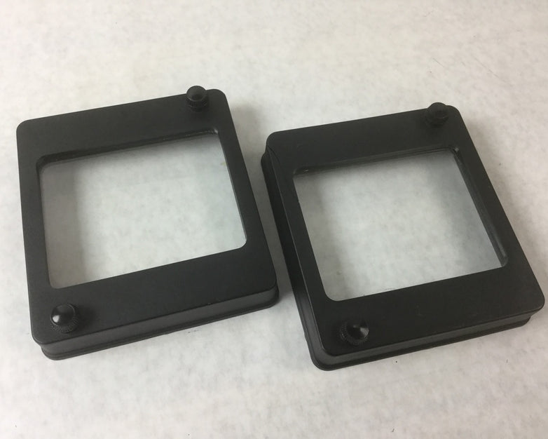 Glass Cover Only for GE Auxiliary Relays, (Lot of 2)Frame Cracked