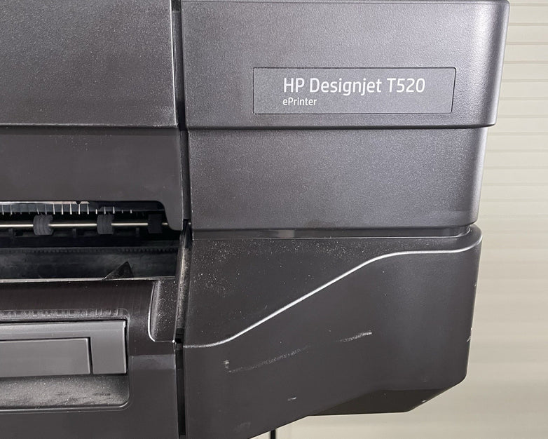 HP T520 CQ890 24" Color Thermal Inkjet Large Format Printer For Parts