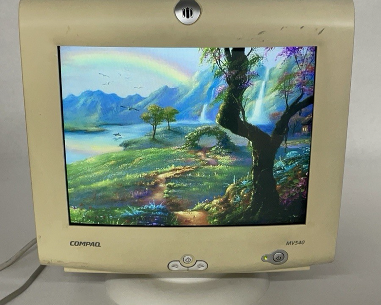 Compaq MV540 15-inch CRT VGA Gaming Monitor Tested