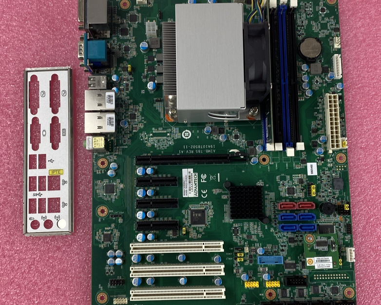 Advantech AIMB-785 Motherboard Intel Core i7-7700 3.60GHz 8GB RAM w/ Shield