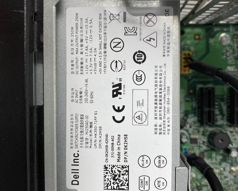 Dell OptiPlex 3010 DT Intel Core i5-3470 3.20GHz 4GB RAM No HDD No OS