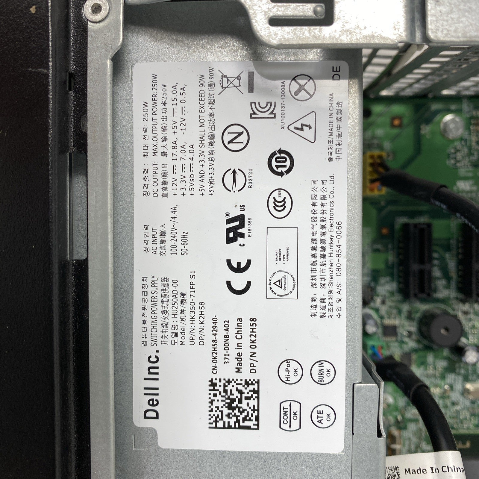Dell OptiPlex 3010 DT Intel Core i5-3470 3.20GHz 4GB RAM No HDD No OS