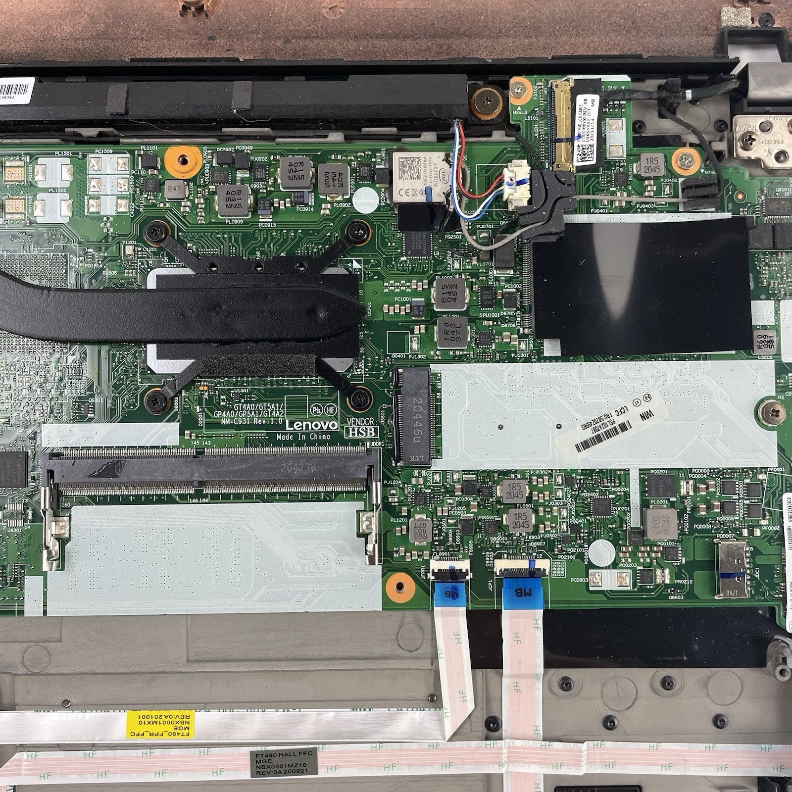 Lenovo ThinkPad T14 Gen 1 14" i5-10310U 1.7 GHz 8GB RAM No SSD/OS/AC/Batt - READ18