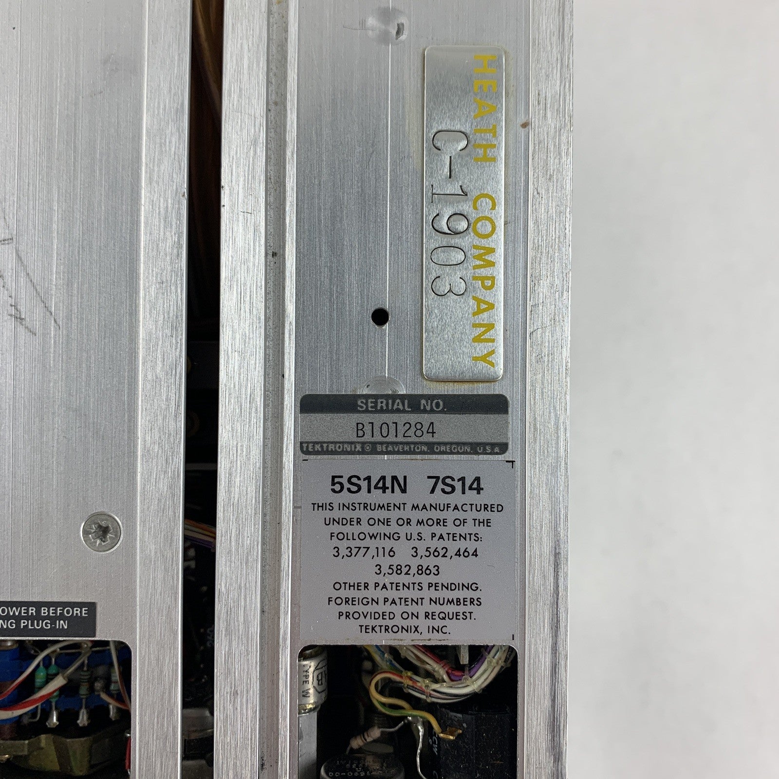 Tektronix 7S14 Dual Trace Delayed Sweep Sampler 7000 Series Oscilloscopes