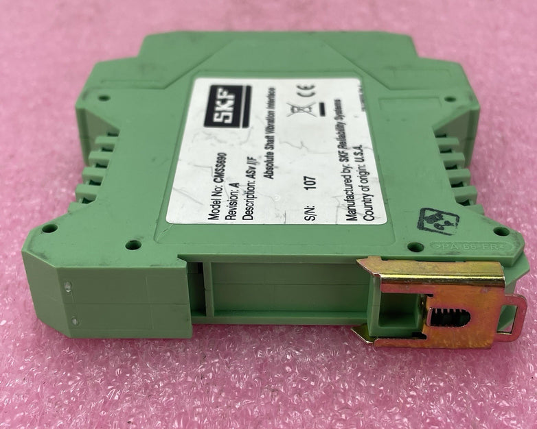 SKF CMSS690 Rev. A Absolute Shaft Vibration Interface Module Untested