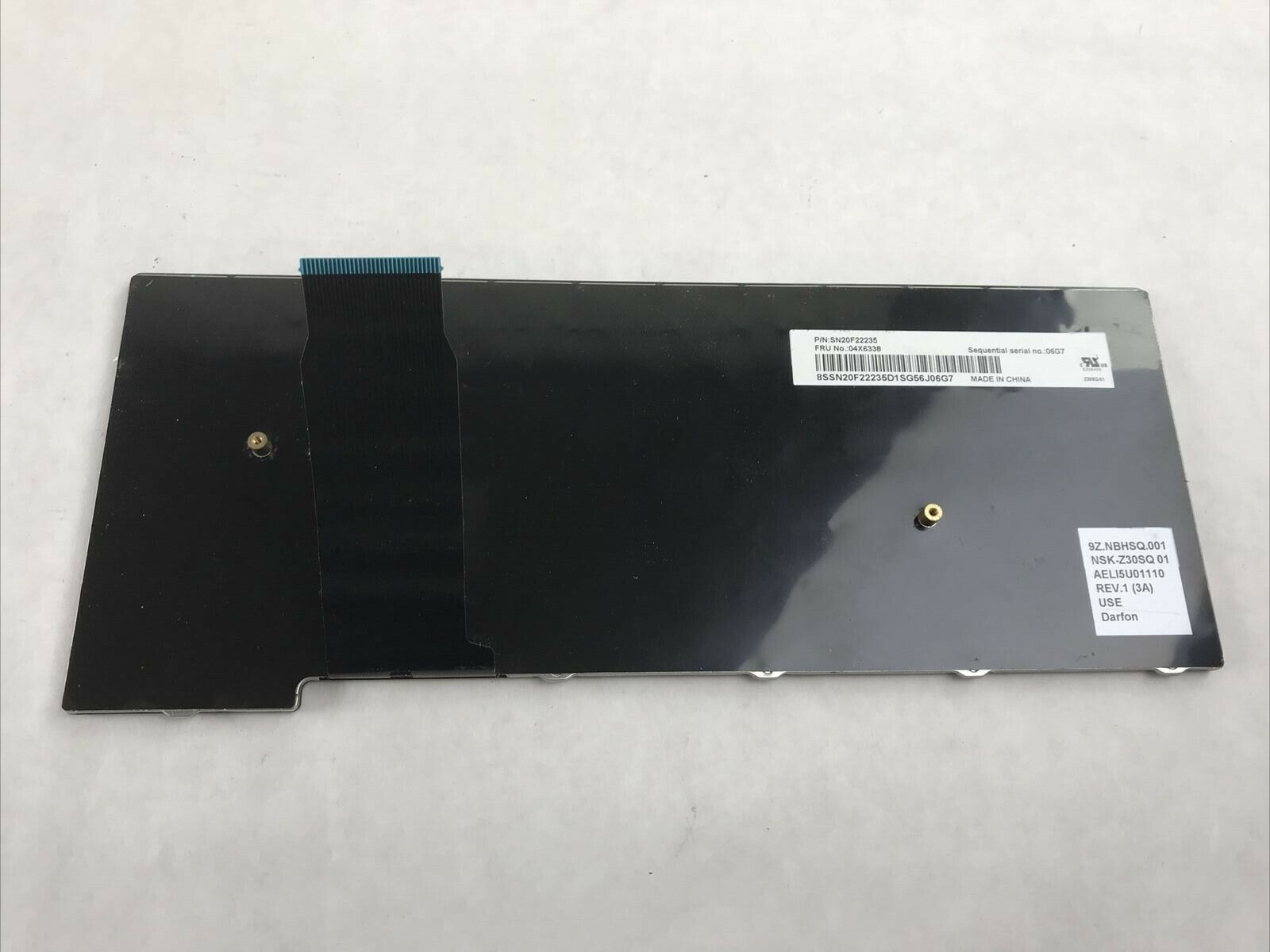 Lenovo Chromebook Yoga 11.6" Laptop SN20F22235 Keyboard 04X6338